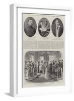 The Late Prince Alfred of Saxe-Coburg-Gotha-null-Framed Giclee Print