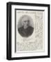 The Late Prince Hohenlohe, German Chancellor-null-Framed Giclee Print