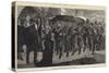 The Late Prince Imperial, the Funeral Procession Entering the Church at Chiselhurst-null-Stretched Canvas