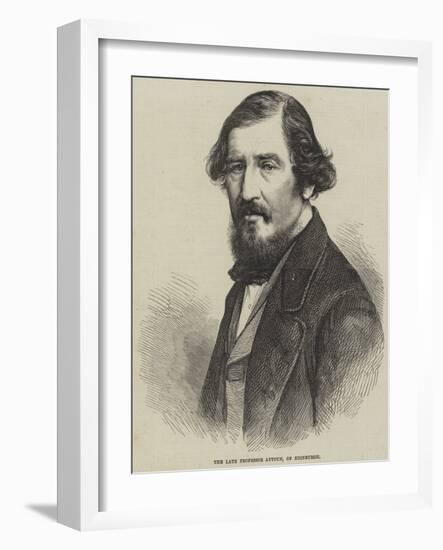 The Late Professor Aytoun, of Edinburgh-null-Framed Giclee Print