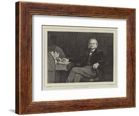 The Late Professor Huxley-John Collier-Framed Giclee Print