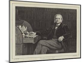 The Late Professor Huxley-John Collier-Mounted Giclee Print