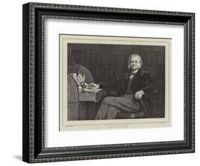 The Late Professor Huxley-John Collier-Framed Giclee Print