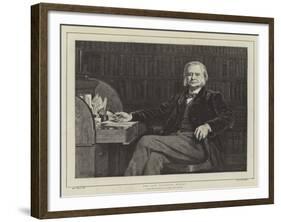 The Late Professor Huxley-John Collier-Framed Giclee Print