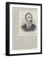 The Late Professor J E C Munro-null-Framed Giclee Print