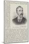 The Late Professor J E C Munro-null-Mounted Giclee Print