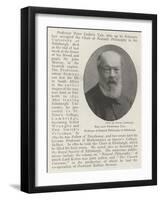 The Late Professor Tait, Professor of Natural Philosophy at Edinburgh-null-Framed Giclee Print