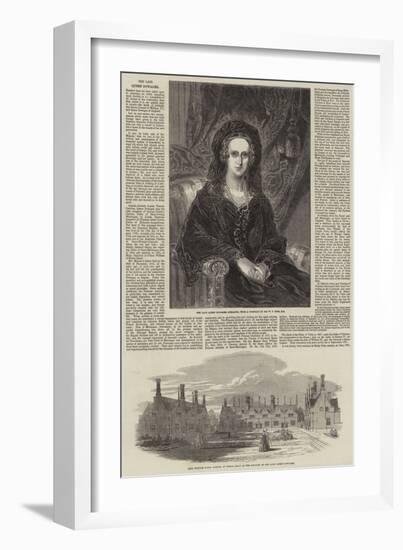 The Late Queen Dowager-William Charles Ross-Framed Giclee Print