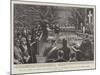 The Late Queen of Denmark, the Memorial Service at the German Chapel Royal, St James's Palace-null-Mounted Giclee Print