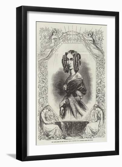 The Late Queen of the Belgians-null-Framed Giclee Print