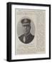 The Late Rear-Admiral B Watson, Second in Command of the Mediterranean Squadron-null-Framed Giclee Print