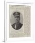 The Late Rear-Admiral B Watson, Second in Command of the Mediterranean Squadron-null-Framed Giclee Print