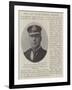 The Late Rear-Admiral B Watson, Second in Command of the Mediterranean Squadron-null-Framed Giclee Print