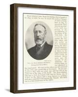 The Late Rear-Admiral Bainbridge, Distinguished Naval Officer-null-Framed Giclee Print