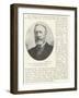 The Late Rear-Admiral Bainbridge, Distinguished Naval Officer-null-Framed Giclee Print