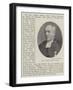 The Late Reverend Arthur Robins-null-Framed Giclee Print