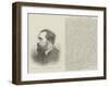The Late Reverend J G Wood, Naturalist and Author-null-Framed Giclee Print