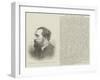 The Late Reverend J G Wood, Naturalist and Author-null-Framed Giclee Print