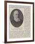 The Late Reverend James Porter, Dd, Master of Peterhouse, Cambridge-null-Framed Giclee Print