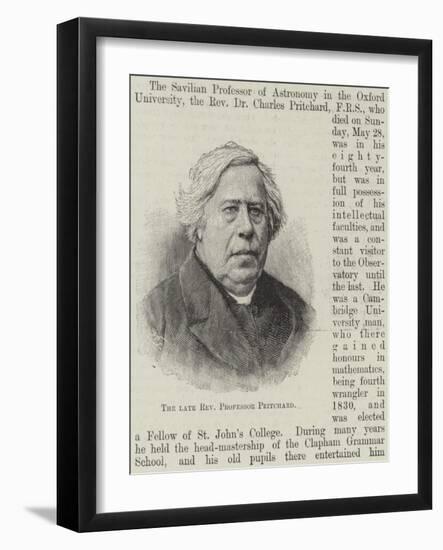 The Late Reverend Professor Pritchard-null-Framed Giclee Print