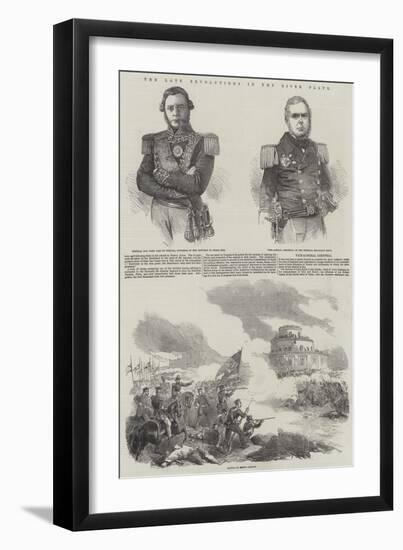 The Late Revolutions in the River Plate-null-Framed Giclee Print