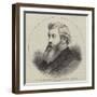 The Late Right Honourable George Ward Hunt, Mp, First Lord of the Admiralty-null-Framed Giclee Print