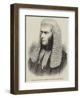 The Late Right Honourable J R Davison, Mp, Judge Advocate General-null-Framed Giclee Print