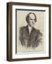 The Late Right Reverend Christopher Wordsworth, Dd, Bishop of Lincoln-null-Framed Giclee Print