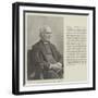The Late Right Reverend Harvey Goodwin, Dd, Bishop of Carlisle-null-Framed Giclee Print