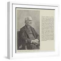 The Late Right Reverend Harvey Goodwin, Dd, Bishop of Carlisle-null-Framed Giclee Print