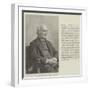 The Late Right Reverend Harvey Goodwin, Dd, Bishop of Carlisle-null-Framed Giclee Print