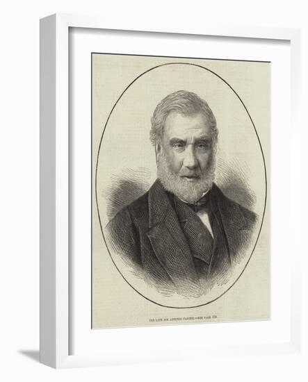 The Late Sir Antonio Panizzi-null-Framed Giclee Print