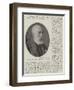 The Late Sir Charles Lennox Peel-null-Framed Giclee Print