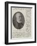 The Late Sir Charles Lennox Peel-null-Framed Giclee Print