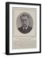 The Late Sir E T Gourley, MP for Sunderland 1868-1900-null-Framed Giclee Print