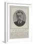 The Late Sir E T Gourley, MP for Sunderland 1868-1900-null-Framed Giclee Print