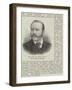 The Late Sir Elliot Bovill, Chief Justice of Singapore-null-Framed Giclee Print