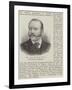 The Late Sir Elliot Bovill, Chief Justice of Singapore-null-Framed Giclee Print