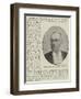 The Late Sir George Osborne Morgan-null-Framed Giclee Print