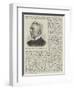 The Late Sir J Pope Hennessy-null-Framed Giclee Print