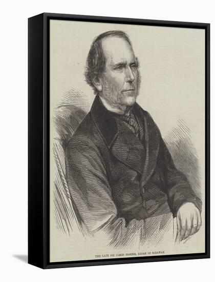 The Late Sir James Brooke, Rajah of Sarawak-null-Framed Stretched Canvas
