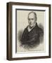 The Late Sir James Lewis Knight Bruce, Lord Justice of Appeal in Chancery-null-Framed Giclee Print