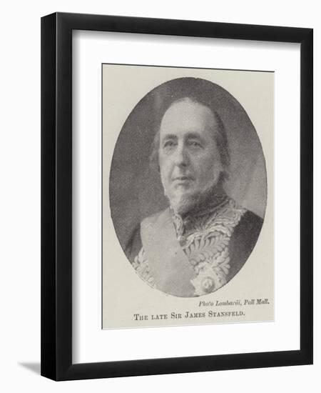 The Late Sir James Stansfeld-null-Framed Giclee Print