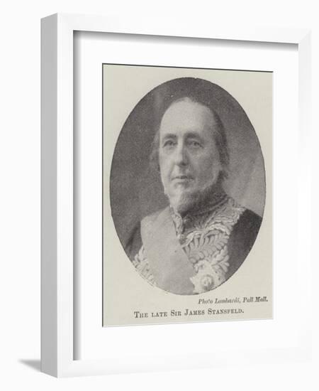 The Late Sir James Stansfeld-null-Framed Giclee Print