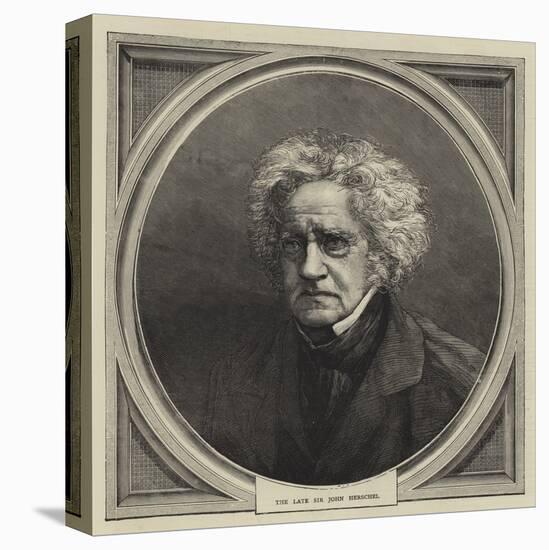 The Late Sir John Herschel-null-Stretched Canvas