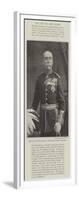 The Late Sir John Hudson, Commander-In-Chief in Bombay-null-Framed Giclee Print