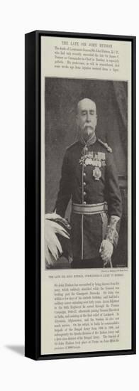 The Late Sir John Hudson, Commander-In-Chief in Bombay-null-Framed Stretched Canvas