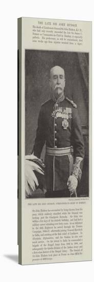 The Late Sir John Hudson, Commander-In-Chief in Bombay-null-Stretched Canvas