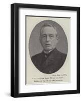 The Late Sir John Mowbray, Baronet, Father of the House of Commons-null-Framed Giclee Print