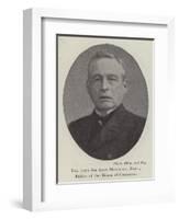 The Late Sir John Mowbray, Baronet, Father of the House of Commons-null-Framed Giclee Print